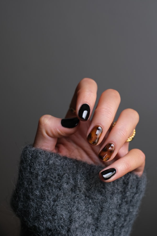 Nail art ongles gel